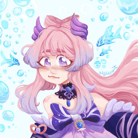 Full Render Sangonomiya Kokomi