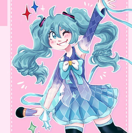 Full Render Hatsune Miku